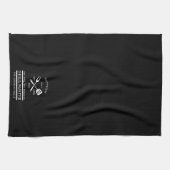 BBQグモダンリルの親父の日の贈り物 キッチンタオル (横)