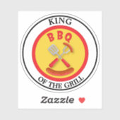 BBQグリルのキング シール (シート)