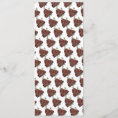 BBQグリルステーキモダンレストランメニュー メニュー (裏面)