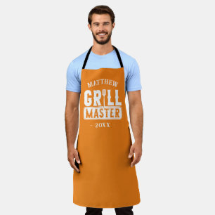 BBQグリルマスター最高のパーソナライズされたパパ父の エプロン