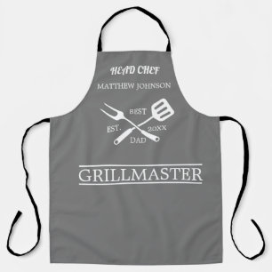 BBQグリルマスター最高のパーソナライズされたパパ父の エプロン