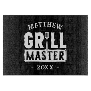 BBQグリルマスター最高のパーソナライズされたパパ父の カッティングボード