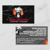 BBQケータリング コーリングカード (正面/裏面)