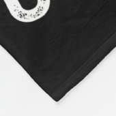 Bbqシェフおもしろいすべてのお尻は良い擦り棒に値する フリースブランケット (角)