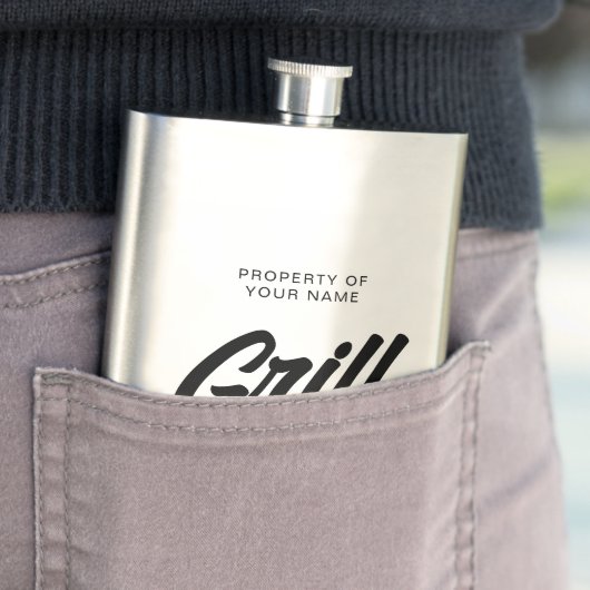 BBQシェフカスタムのためのグリルマスターのドリンクのフラスコ フラスク (インサイチュ)