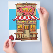 BBQジョイント チラシ (手)