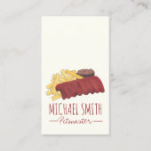 BBQスペアリブピットマスターバーベキューレストラン 名刺 (正面)