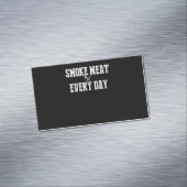 Bbqスモおもしろいーカー付属品ピッマスターパパグリル マグネット名刺 (インサイチュ)