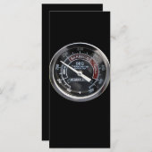 BBQスモカー225度温度ゲージ完璧 メニュー (正面/裏面)