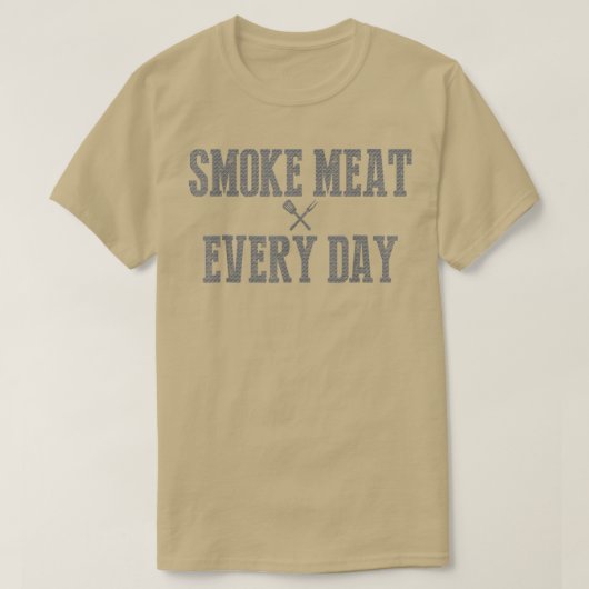 Bbqスモーカーアクセサリーおもしろいピットマスターパパグリル Tシャツ (デザイン正面)