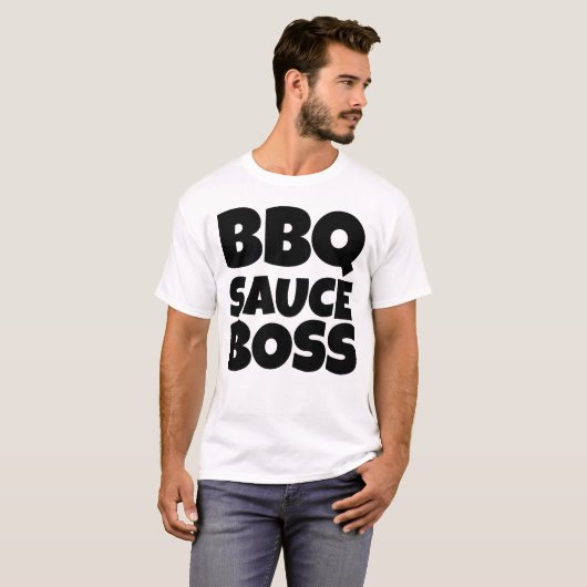 BBQソースボスパパTシャツ Tシャツ (正面フル)
