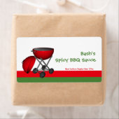 BBQソース瓶ラベル ラベル (インサイチュ)