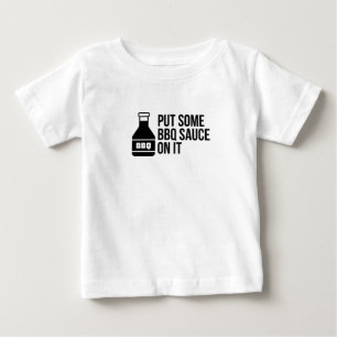 BBQソース ベビーTシャツ