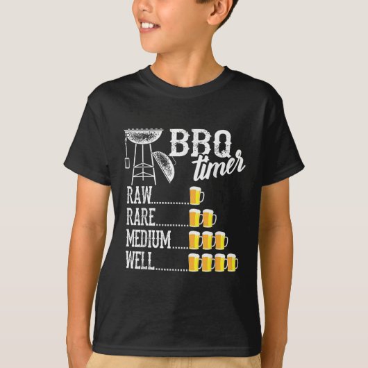 Bbqタイクールマー生希少媒体ウェルビールドリおもしろいー Tシャツ (正面)
