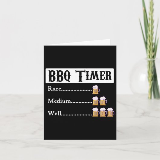 Bbqタイマバイルベキュー カード (正面)