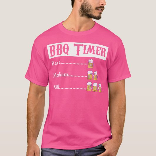 Bbqタイマーバーベキュー Tシャツ (正面)
