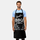 BBQタイマー エプロン (着用した状態)