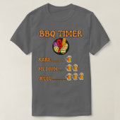 bbqタイマー tシャツ (デザイン正面)