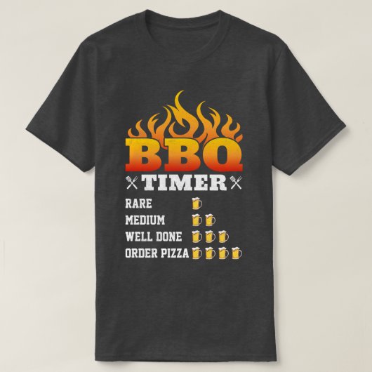 Bbqタイマー Tシャツ (デザイン正面)