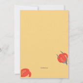 BBQタイム招待状 招待状 (裏面)