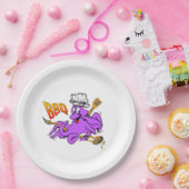 BBQタコのお客様紙プレート ペーパープレート (パーティー)