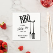 BBQバックヤードパーティー スタンダードカクテルナプキン (インサイチュ)