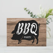 BBQバースデーパーティー 招待状 (スタンド正面)