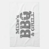 BBQパーソナライズされたパーティー用キッチンタオル キッチンタオル (縦)