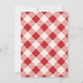 BBQパーティの招待状 招待状 (裏面)