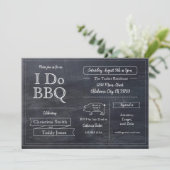 BBQパーティーのお誘い 招待状 (スタンド正面)