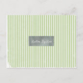 BBQパーティーはがき インビテーションポストカード (裏面)