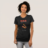 BBQパーティーベビーシャワーゲストTシャツ Tシャツ (正面フル)