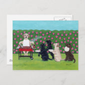 BBQパーティーラボin the Azalea Garden ポストカード (正面/裏面)