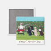 BBQパーティーラボin the Azalea Garden マグネット (正面/裏面)