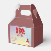 BBQパーティー フェイバーボックス (裏面サイド)