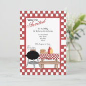 BBQパーティー 招待状 (スタンド正面)