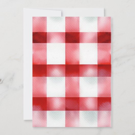 BBQパーティー 招待状 (裏面)