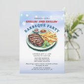 BBQパーティー 招待状 (スタンド正面)