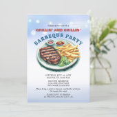 BBQパーティー 招待状 (スタンド正面)