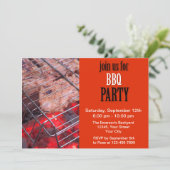 BBQパーティー 招待状 (スタンド正面)
