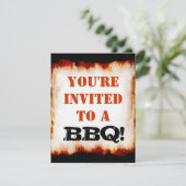 BBQパーティー！招待状 招待状 (スタンド正面)