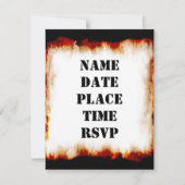 BBQパーティー！招待状 招待状 (裏面)