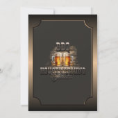 BBQビアーズ引っ越し祝いパーティーパーティー 招待状 (裏面)