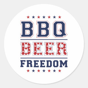 Bbqビールフリーダム1 ラウンドシール