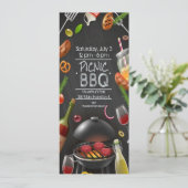bbqピクニック招待 招待状 (スタンド正面)
