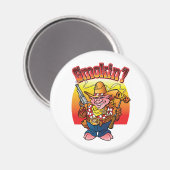 BBQピグースモーキン！ マグネット (正面/裏面)