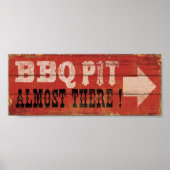 BBQピット ポスター (正面)