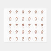 BBQプランナー/オーガナイザーのステッカー/ラベル ラベル (シート)