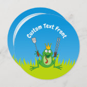 BBQプリンス 招待状 (正面/裏面)