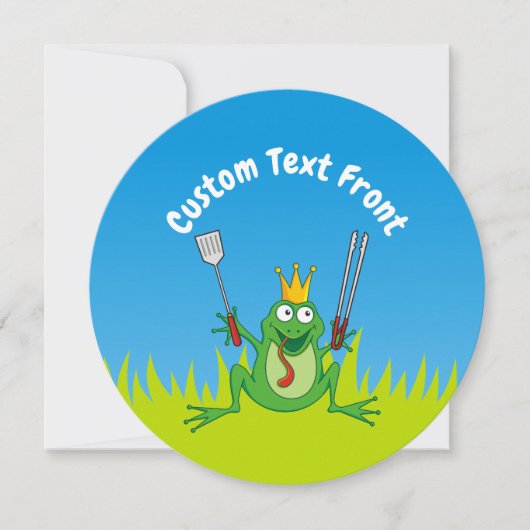 BBQプリンス 招待状 (正面)